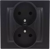 Kontakt Simon GN.2-KR.Z/U MONOBLOK JUODA SIMON10