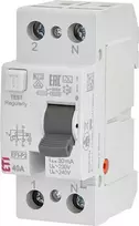 Srovės nuotėkio rėlė ETI EFI-P2 A 10kA, 2P, 40 A, 240 V,30mA