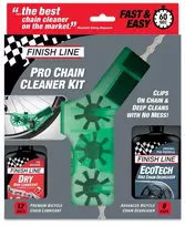 Grandinės priežiūros rinkinys Finish Line Chain Cleaner su nuriebalintoju ir tepalu