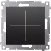 Kontakt-Simon Jungiklis/mygtukas elektronis Kontakt Simon 54 DEW4.01/49 keturvietis 4 grandims valdyti juoda modulis