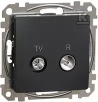 Schneider Electric SCHNEIDERE Lizdas R/TV Schneider Sedna Design SDD114471R końcowe 4dB juoda antracito Design & Elements