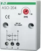 F&F automatinis laiptų jungiklis 16A 1Z 0,5–10 min IP65 (ASO-204)