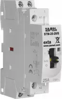 Zamel Modulinis kontaktorius su rankiniu valdymu, montavimas, 25A, 2xNO, 230V AC, tipas: STM-25-20/S EXT10000287