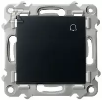 Ospel Ospel Szafir ŁP-6Z/m/33 "varpelis" metalinis juodas jungiklis