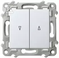 Ospel Szafir ŁP-7Z/m/00 roletų jungiklis, paprastai atidarytas, balta