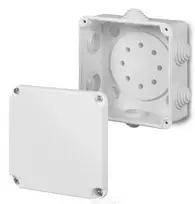 Elektro Plast Nasielsk Elektro-Plast EP-LUX PK-2 IP55 jungiamoji dėžutė 118 x 118 x 60 mm (0222-00)