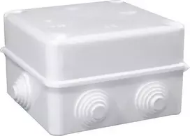 Elektro Plast Nasielsk Elektro-Plast Ant paviršiaus montuojama dėžutė PK-5 IP55 130 x 130 x 82mm EP-Lux be įdėklo (0252-00)