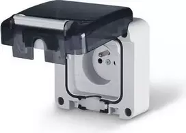 Scame Hermetinis lizdas p/t IP66, 16A, 250V 2P+E (137.4411)