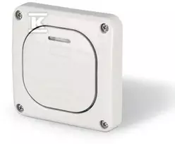 „Scame“ vieno jungiklio potinkinis Protecta IP66 hermetiškas 10A 137.3011 rutulinis be dėžutės