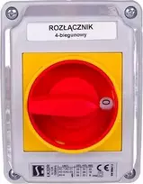 Spamel kameros jungtis 0-1 4P 32A korpuse (ŁK32R-2.8210OB2ZC)