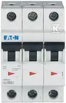 „Eaton“ 3 polių 15 kA serijos miniatiūrinis grandinės pertraukiklis – 278917