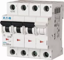 Eaton Jungiklis 3P+N C 10A 15kA AC FAZ C10/3N (278971)