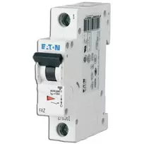 Eaton miniatiūrinis grandinės pertraukiklis FAZ-Z1 / 1 1P Z 1A 15kA 278618