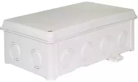 Simet Sieninė elektros instaliacijos dėžutė N110x180S IP67 balta - 35270206
