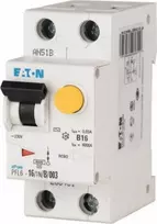 Eaton Liekamosios srovės pertraukiklis 1P+N 16A 0,3A tipo AC PFL6-16/1N/B/03 286451