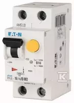 „Eaton“ liekamasis grandinės pertraukiklis 1P+N 6A 0,03A tipas A PFL6-6/1N/B/003-A 112872