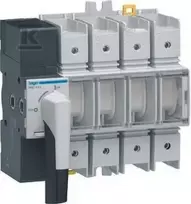 Hager modulinis sukamasis jungiklis su matomu tarpu, 4P 125A, 4 dydis (HAE412)