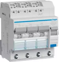Hager 3x1P + NB 13A 0,03A A 6kA RCBO (ADZ313D) tipas