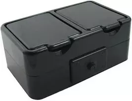 Schneider Electric Kedro hermetiškas dvigubas lizdas su/iš 16A IP44 juodas Nt-230H (NT230H05)