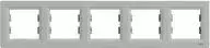 Schneider Electric 5 kartus horizontalus aliuminio rėmas (EPH5800561)