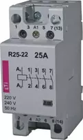 Eti-Polam Modulinis kontaktorius 25A 230V AC 2Z 2R R 25-22 230V 002462340