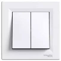 Schneider Electric Asfora dviguba jungtis be antracito rėmo (EPH0600171)