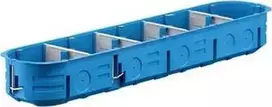 Simet Dėžutė tuščioms sienoms 5x60mm MULTIBOX plokštė mėlyna P5x60K savaime užgesanti be halogenų 32328203