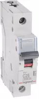Legrand grandinės pertraukiklis S 301 1P C 25A 6000A - 403436