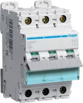 Hager grandinės pertraukiklis 3P C 25A 10kA AC MCB (NCN325)