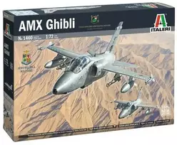Italeri AMX Ghibli 1/72 plastikinis lėktuvo modelio rinkinys (1460)