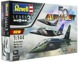Revell Alpha Jet 50-mečio rinkinys (3 vnt.), 1:144 plastikinis modelis 03810