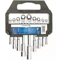 Raktų komplektas Hogert HT1R500; 8-19 mm; 9 vnt.