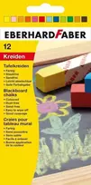 Spalvota kreida EberhardFaber, kvadratinė, 12vnt, įvairių spalvų