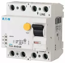 Eaton 167897 Liekamosios srovės grandinės pertraukiklis 4P 40A 0,3A tipas G/B FRCdM-40/4/03-G/B 167897