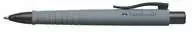 Automatinis tušinukas Faber-Castell PolyBall, XB, 0.6mm, pilkos spalvos