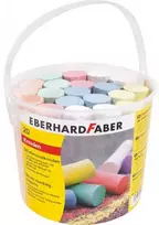 Faber-Castell Spalvota kreida EberhardFaber, apvali, kibirėlyje, 20vnt, įvairių spalvų