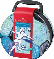 Flomasterių rinkinys Faber-Castell 33 spalvų, futbolas