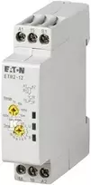 Eaton Laiko relė 1P 3A 0,05 s - 100 val. 24 - 240 V AC / DC išjungimo uždelsimas ETR2-12 (262686)