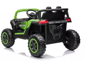 Ramiz Dvivietis elektromobilis UTV Buggy Racing 4x4, Žalias