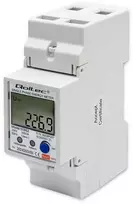„Qoltec“ 1 fazės elektroninis skaitiklis | Energijos skaitiklis ant DIN bėgelio | „Wi-Fi“ | TUYA | 230 V | LCD