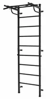 Sanro Sporto kompleksas (gimnastikos sienelė) HERO juoda, 241x60cm
