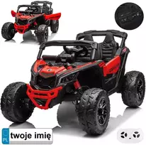 Akumuliatorinis keturratis vaikams Jokomisiada Buggy 4x4, 800W, PA0299 CZ | spalva: raudona/juoda