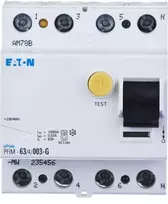 Eaton diferencinis srovės perjungiklis 4P 63A 0,03A AC PFIM- 63 / 4 / 003-G 235456