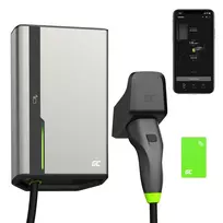Žalias Cell Wallbox Žalias Cell HabuDen 22kW 32A - 7,5m cable with NFC