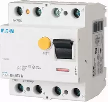 Eaton diferencinis srovės perjungiklis 4P 80A 0.3A AC tipo PFIM-8003-MW (2335420)