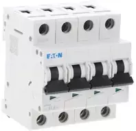 Eaton 279022 Grandinės pertraukiklis 4P B 1.6A 15kA AC FAZ-B1.6/4 279022
