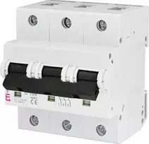 Eti Polam 002135733 Grandinės pertraukiklis 3P C 125A 10kA AC ETIMAT10 002135733