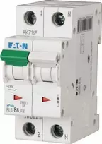 Eaton Grandinės pertraukiklis 1P+N D 25A 6kA AC PL6-D25/1N 164945