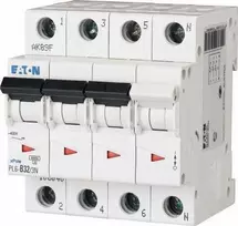 Eaton Grandinės pertraukiklis 3P+N D 32A 6kA AC PL6-D32/3N 165042