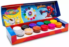 Guašas Disney Spiderman, 12 spalvų 20ml